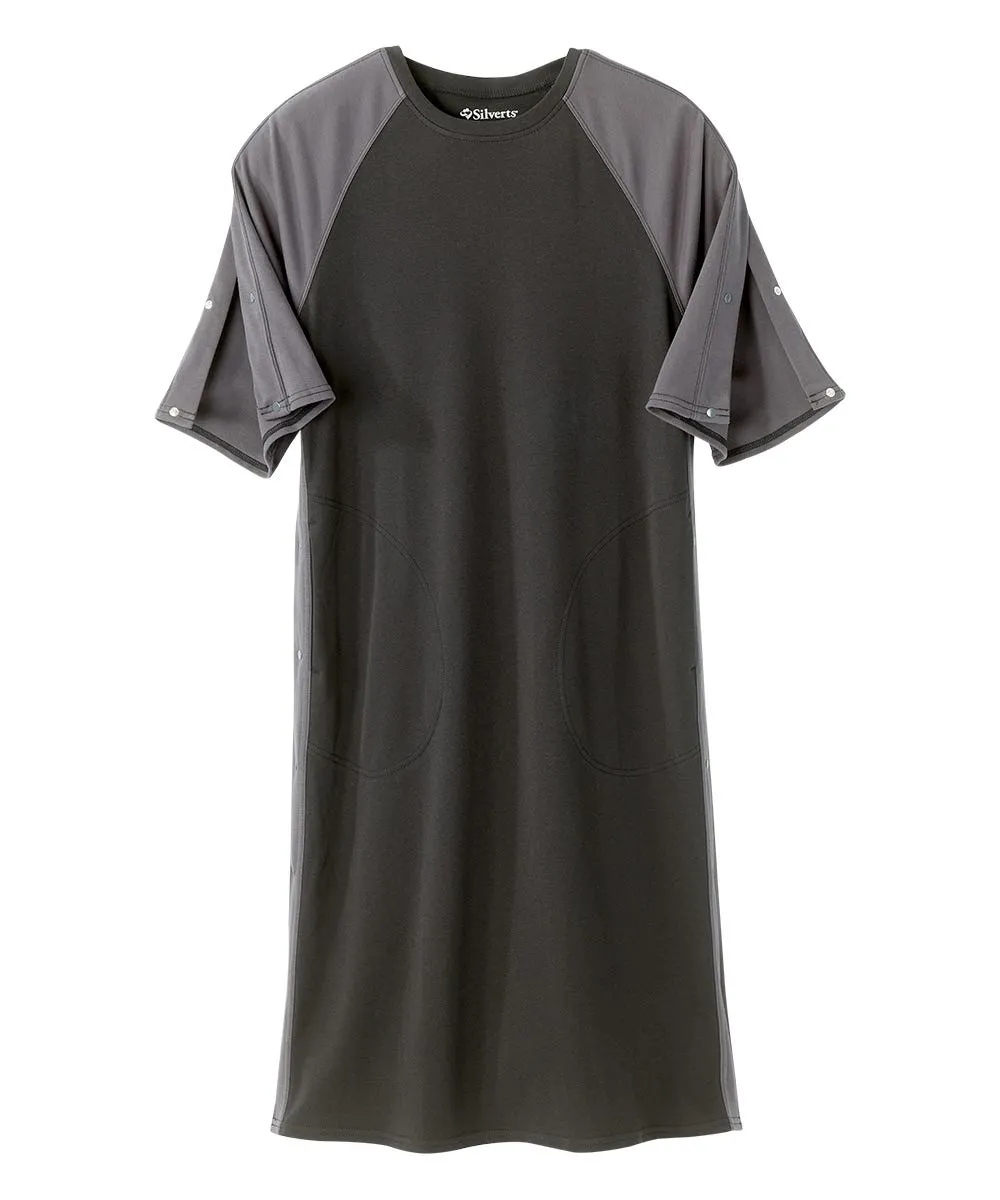 Unisex Post Surgery Recovery Nightgown
