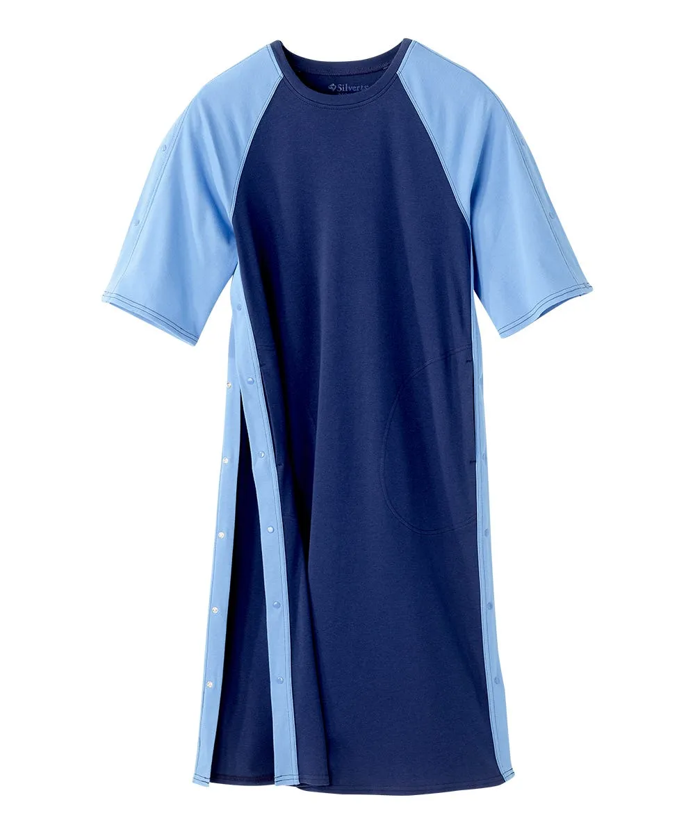 Unisex Post Surgery Recovery Nightgown