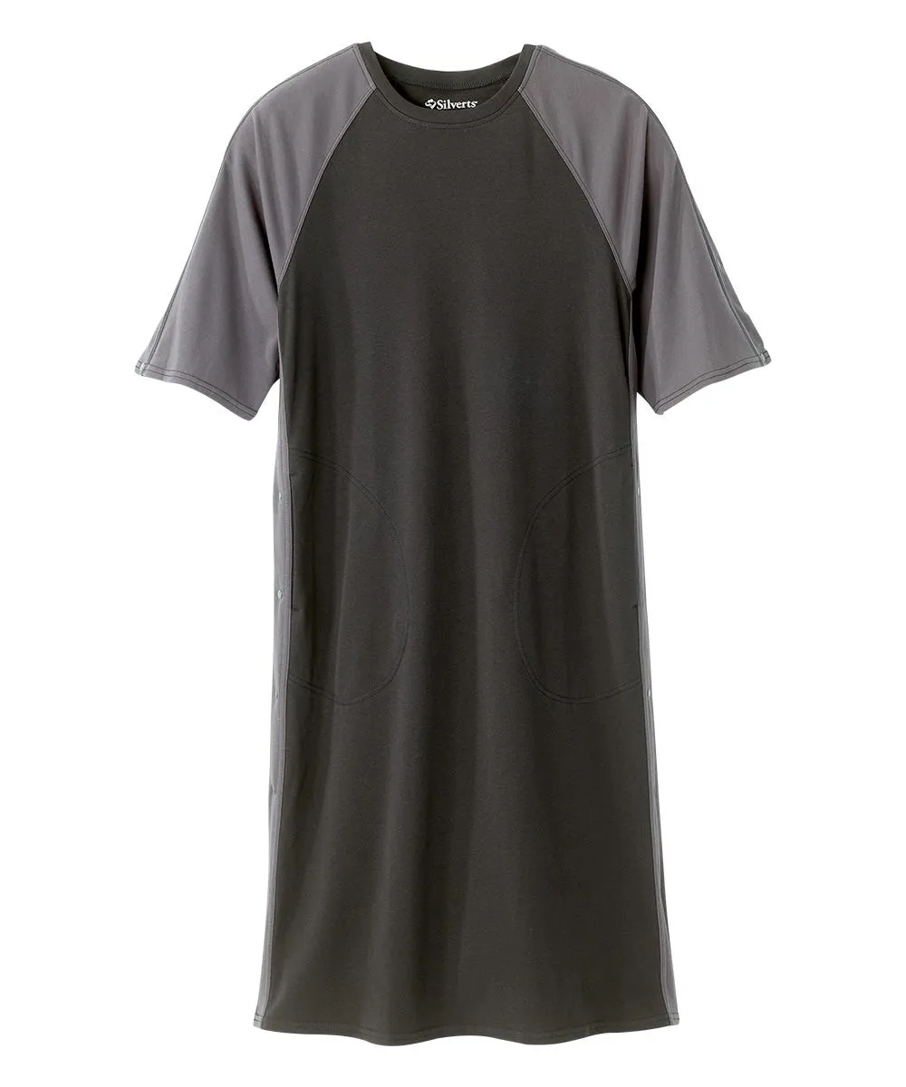 Unisex Post Surgery Recovery Nightgown