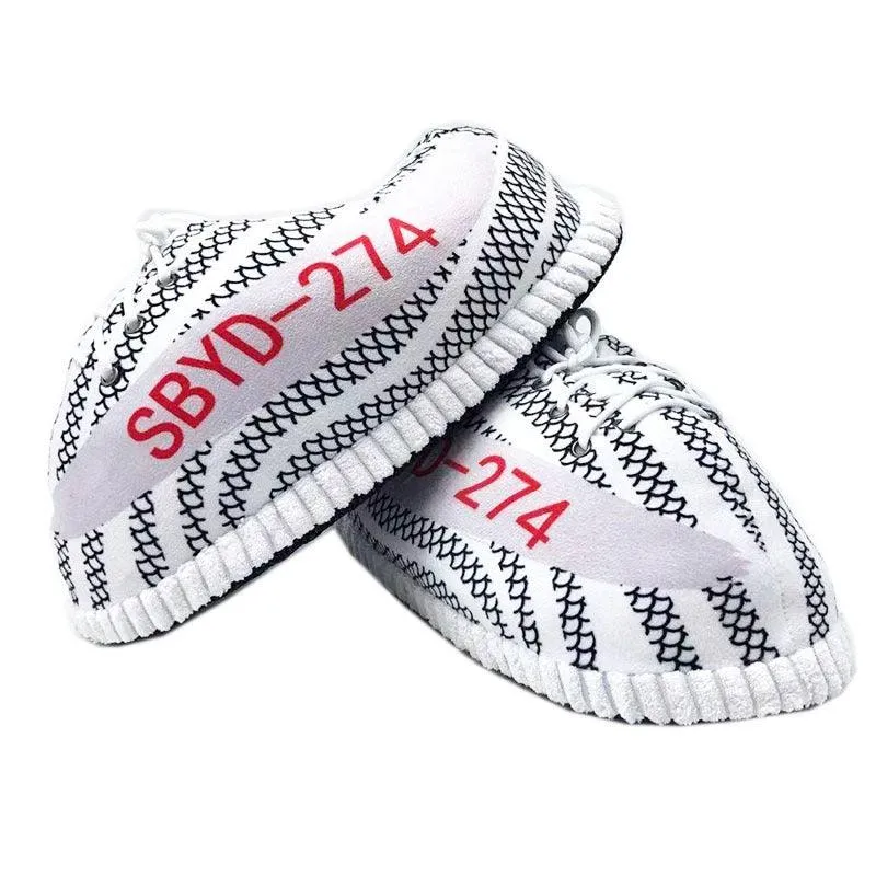 Unisex White Indoor Slippers – Lightweight and Anti Slip Design