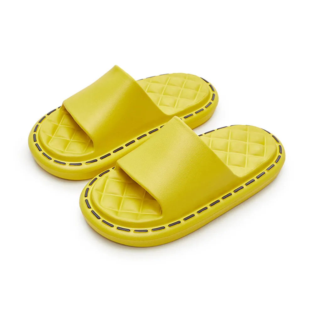 Utune Home Slippers Cheese Yellow Size 39-40
