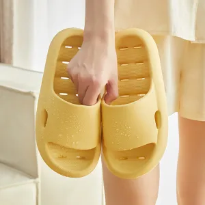 UTUNE Indoor Home Slippers Lemon Yellow Size 37-38