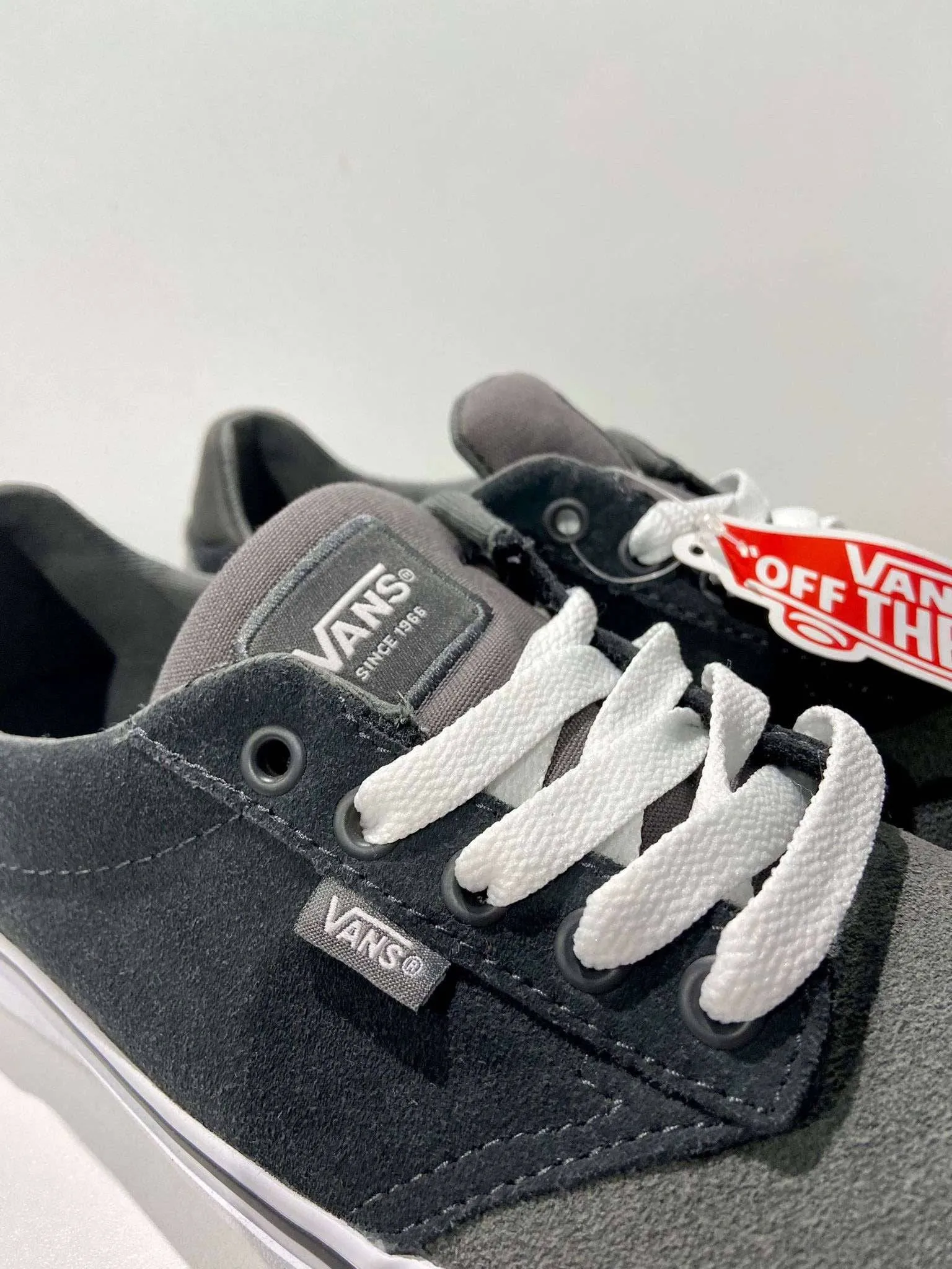 VANS Mens Atwood Deluxe Retro Shoe -ASPHALT