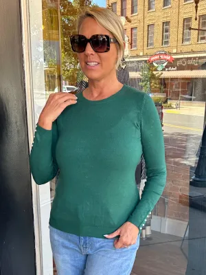 Verfon Pearl Detail Sweater