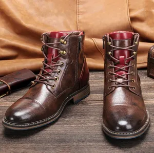 Wade | Artisan Crafted Leather Oxford Boots