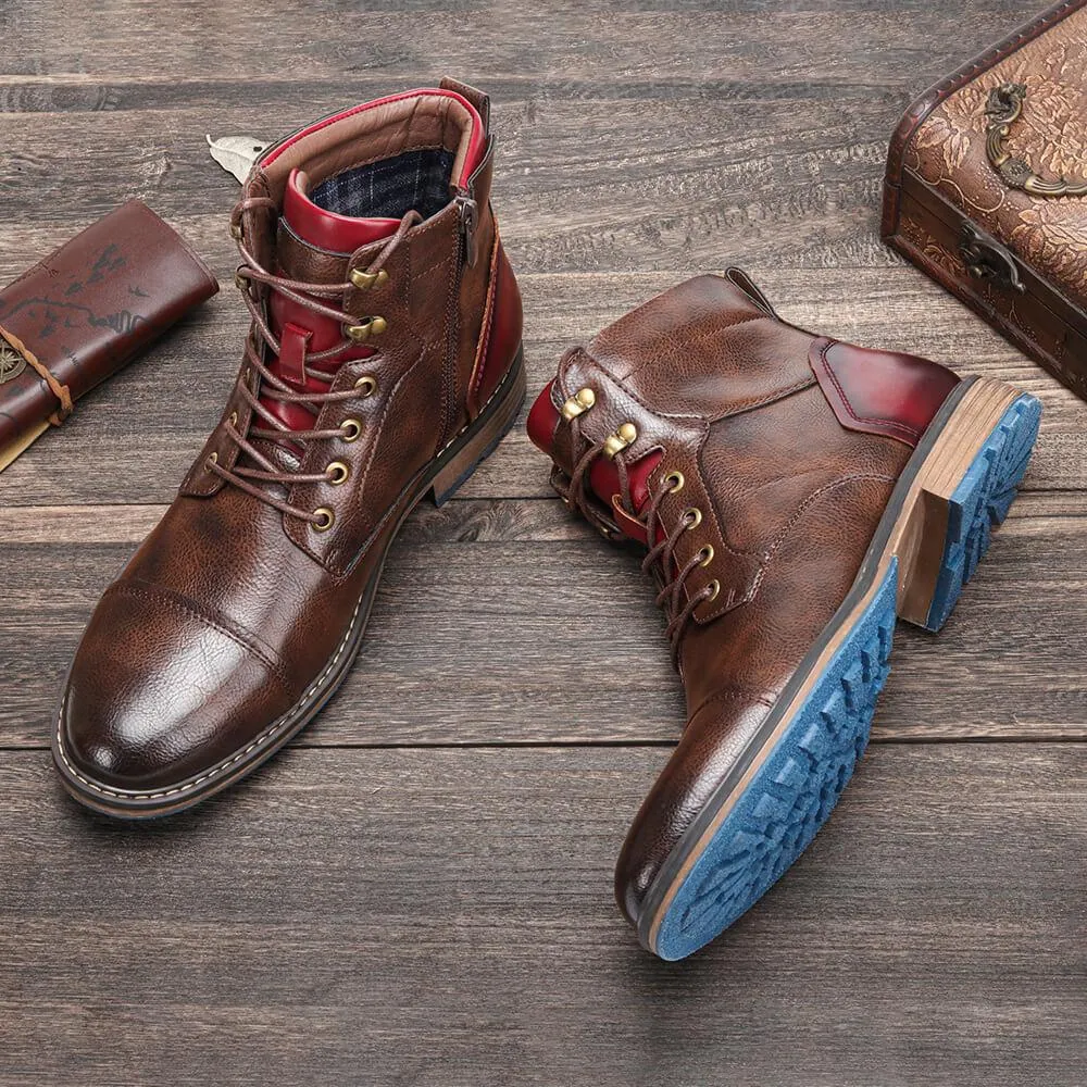 Wade | Artisan Crafted Leather Oxford Boots