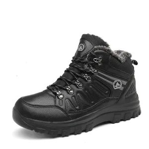 Warm and waterproof shoes for winter and snow non-slip