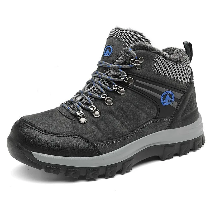 Warm and waterproof shoes for winter and snow non-slip