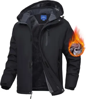 Warm Waterproof Men's Ski Jacket by Zoofly