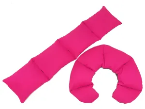 Wheat Bag Combo  ' HOT PINK & GREY '