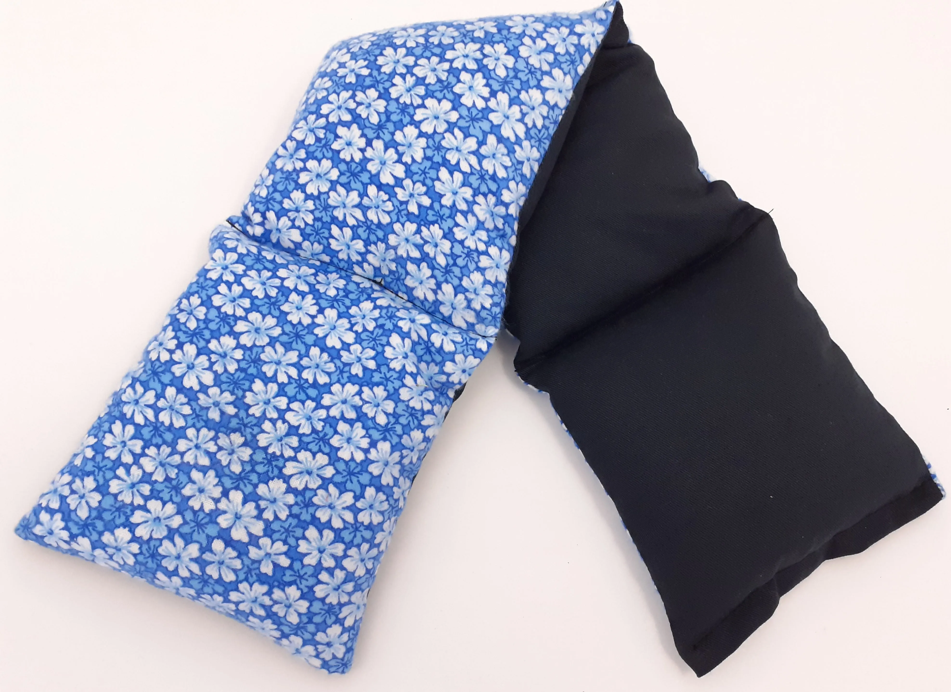 Wheat Bag Extra Long   'FLOWERS ON BLUE'