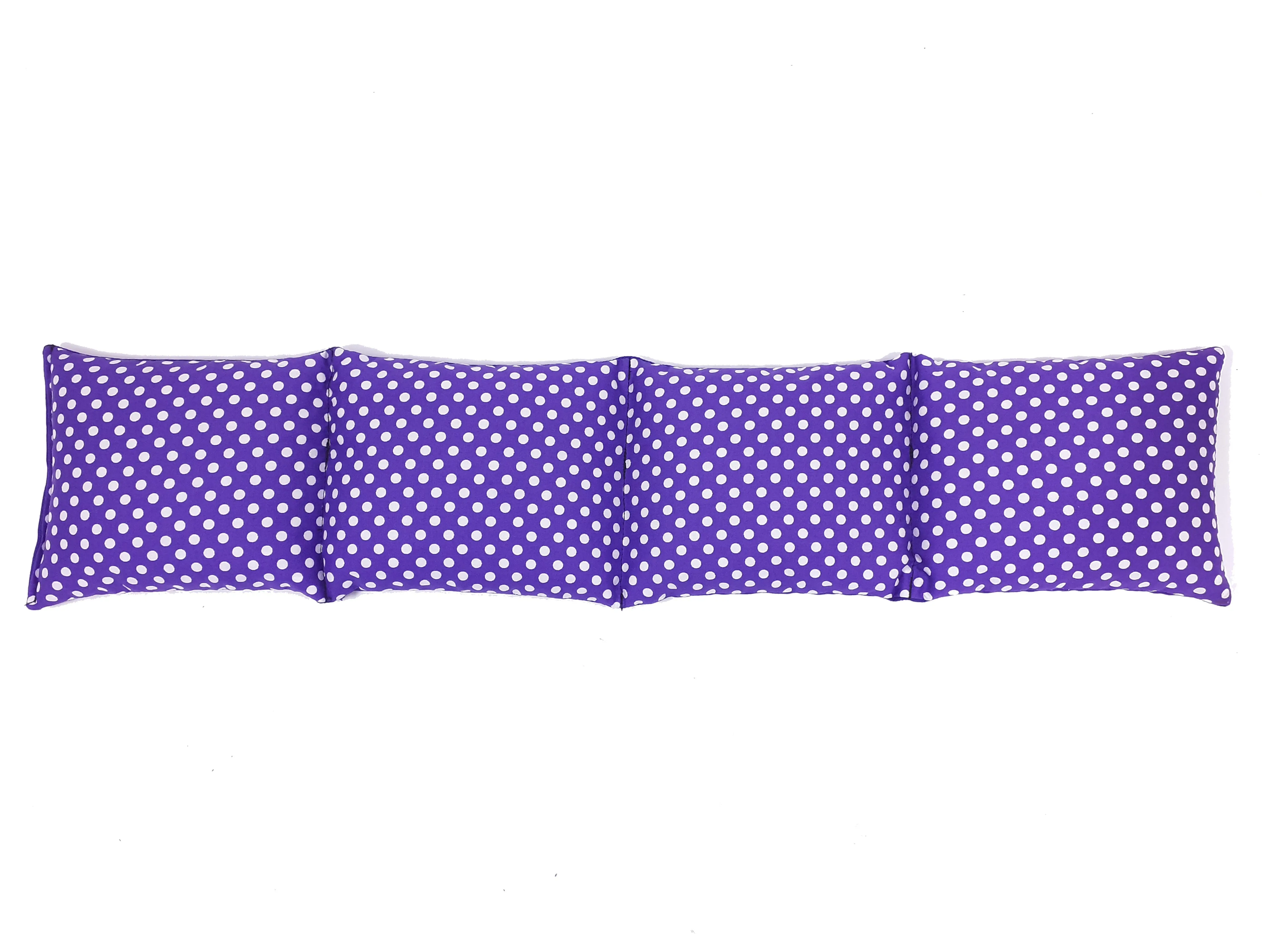 Wheat Bag Extra Long   'PURPLE DOTS'