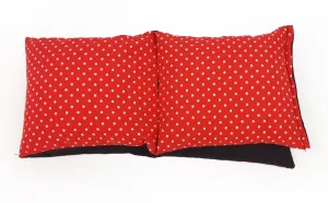Wheat Bag Extra Long  'Red Dots'