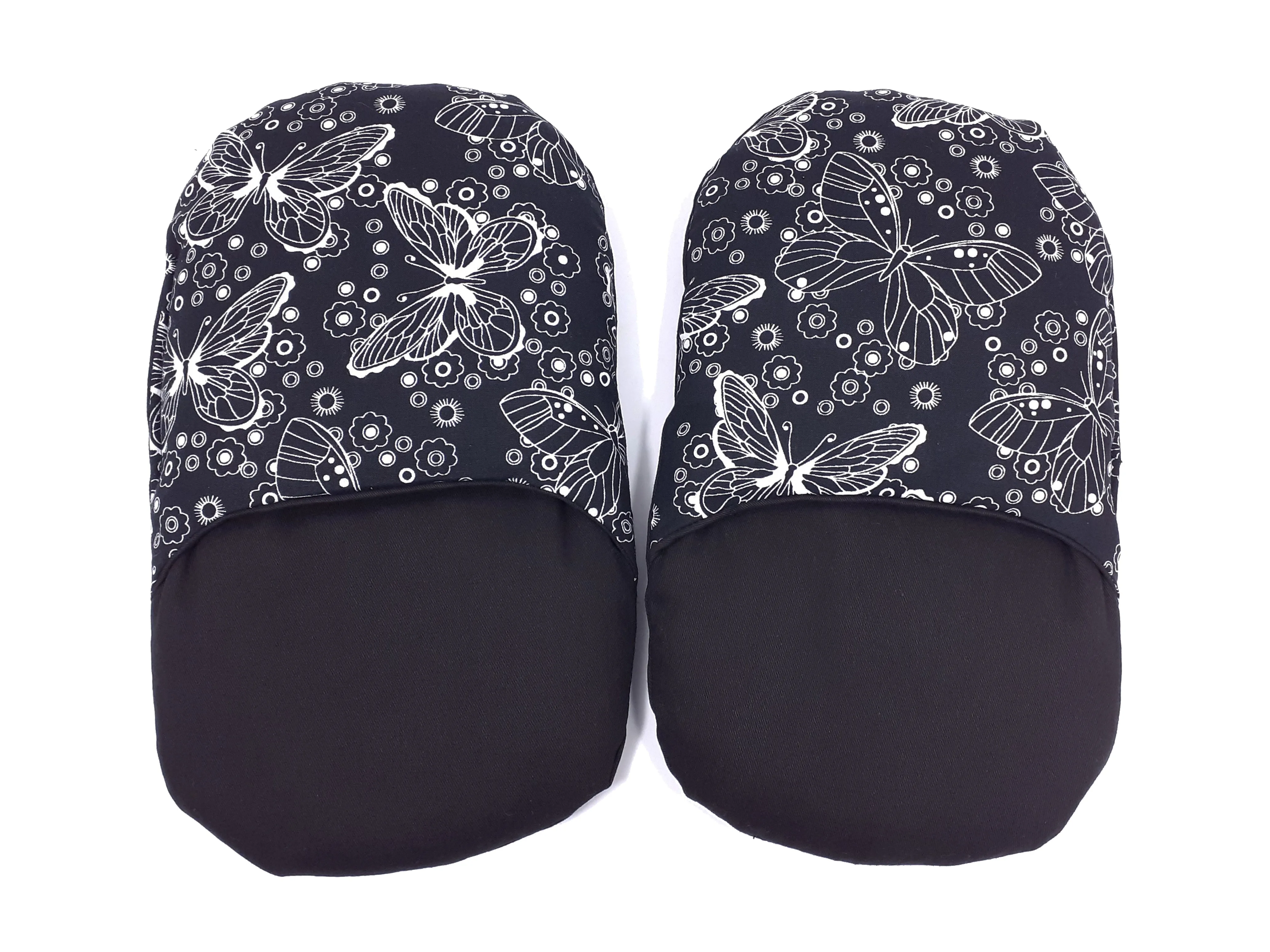 Wheat Bag Slippers  ' BUTTERFLIES '