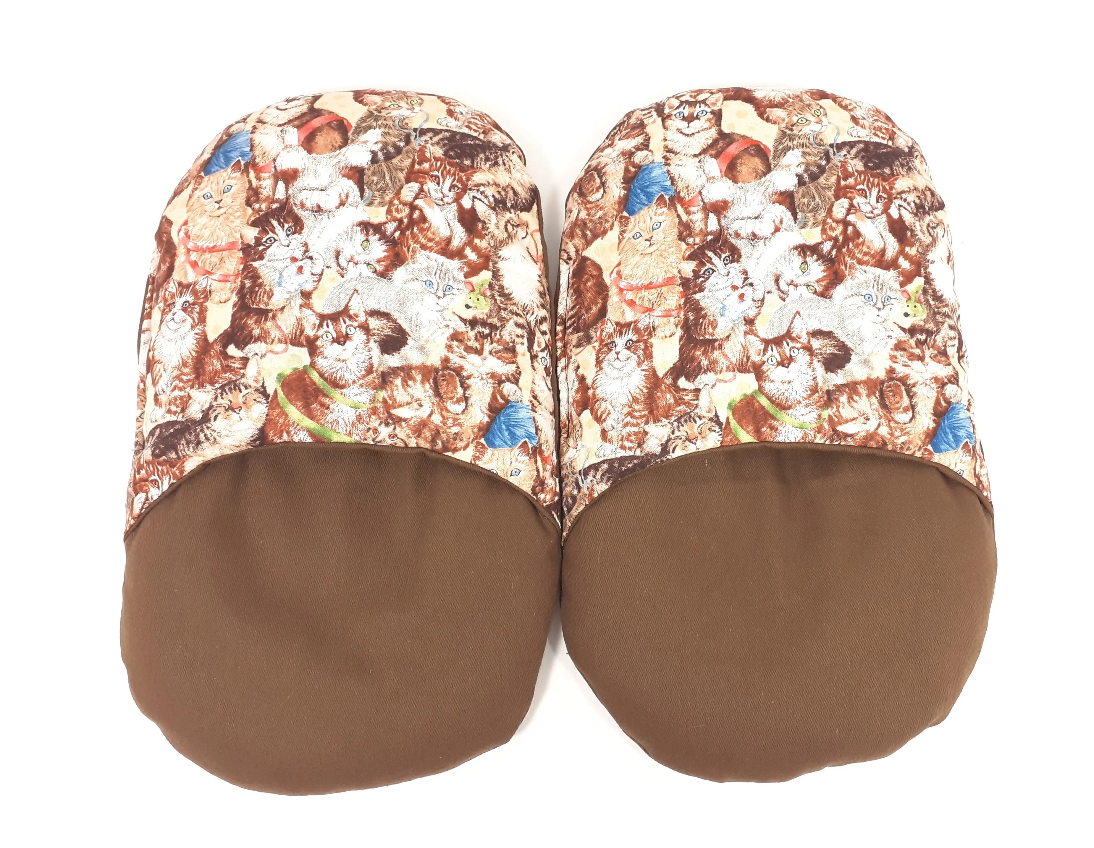 Wheat Bag Slippers  ' CATS '
