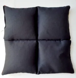 Wheat Bag Square, 25cm X 25cm 'BLACK'