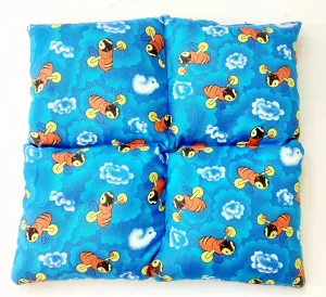 Wheat Bag Square, 25cm X 25cm 'Buzzy Bee '