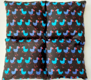 Wheat Bag Square, 25cm X 25cm ' PUKEKO'
