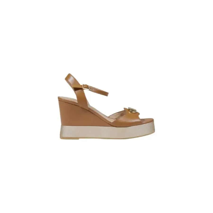 White Wedge Sandal
