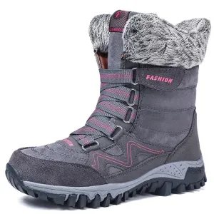 Women's Winter Thermal High Top Snow Boots (Anti-slip)
