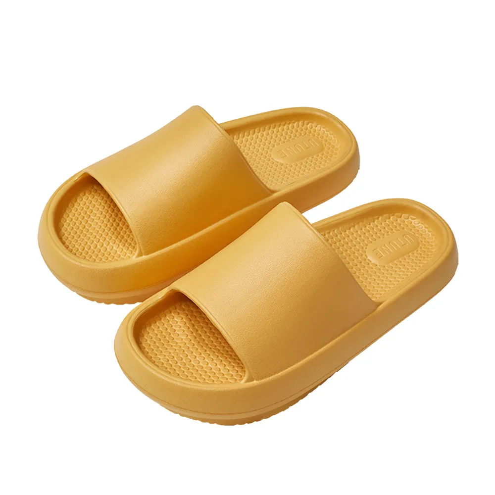YouDiao EVA Negative Heel Slippers - Goose Yellow, Size 39-40