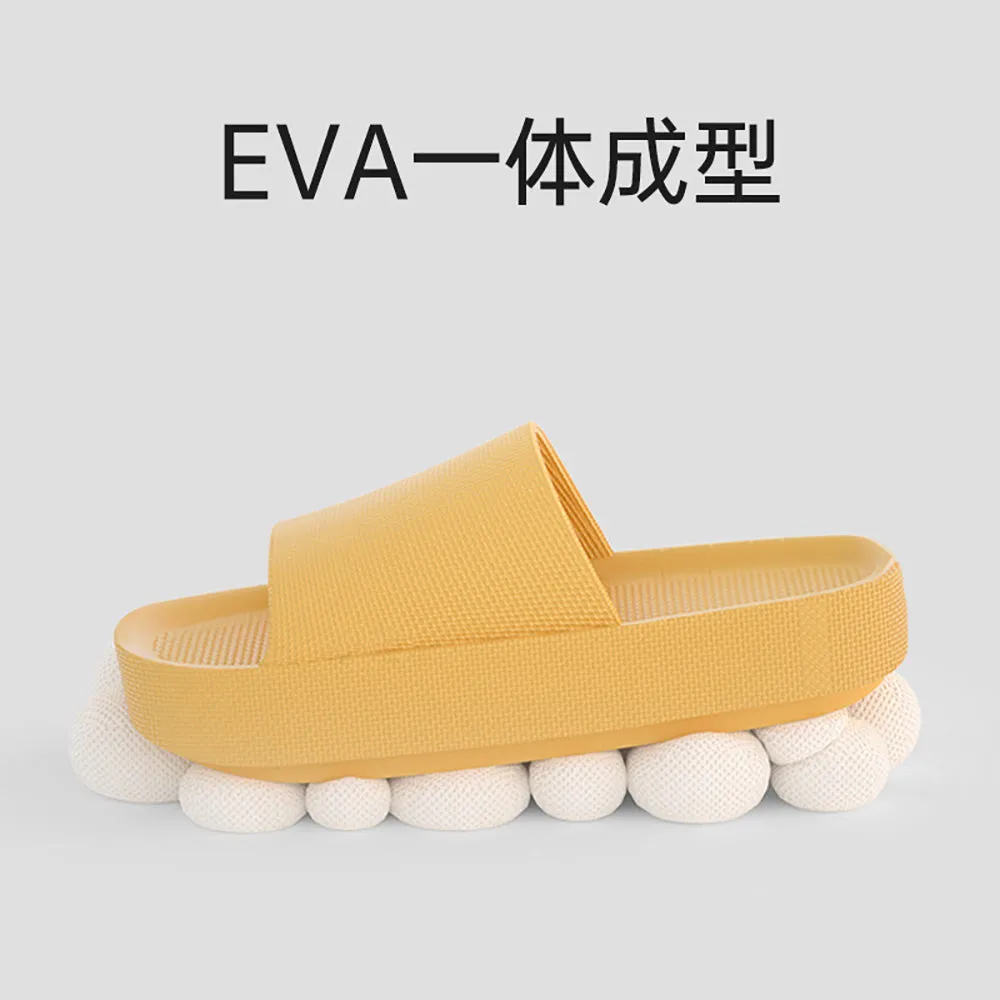 YouDiao Ultra Soft Thick-Soled EVA Slippers - Orange, Size 35-36