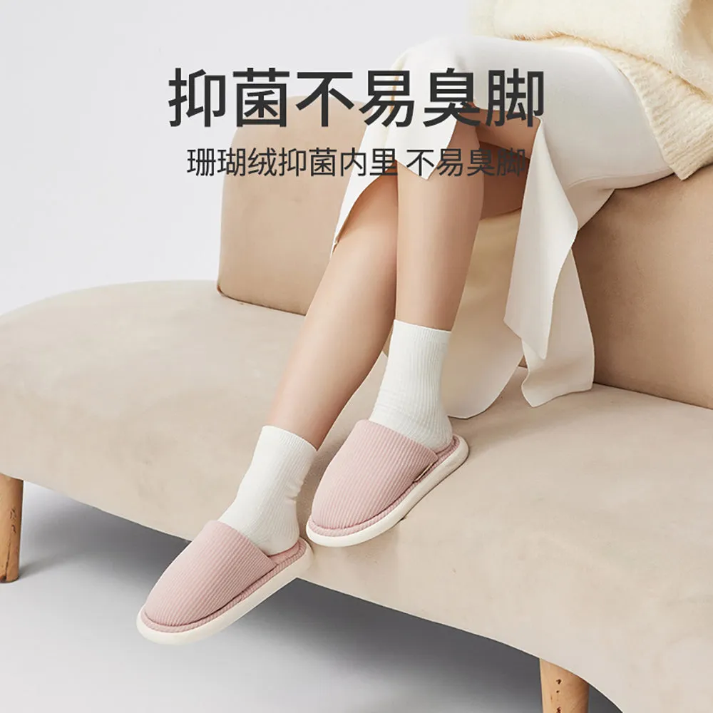 YouDiao Waffle Slippers - Sakura Pink, Size 38-39