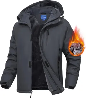 Zoofly Men's Warm Snow Jacket - Weatherproof & Cozy!